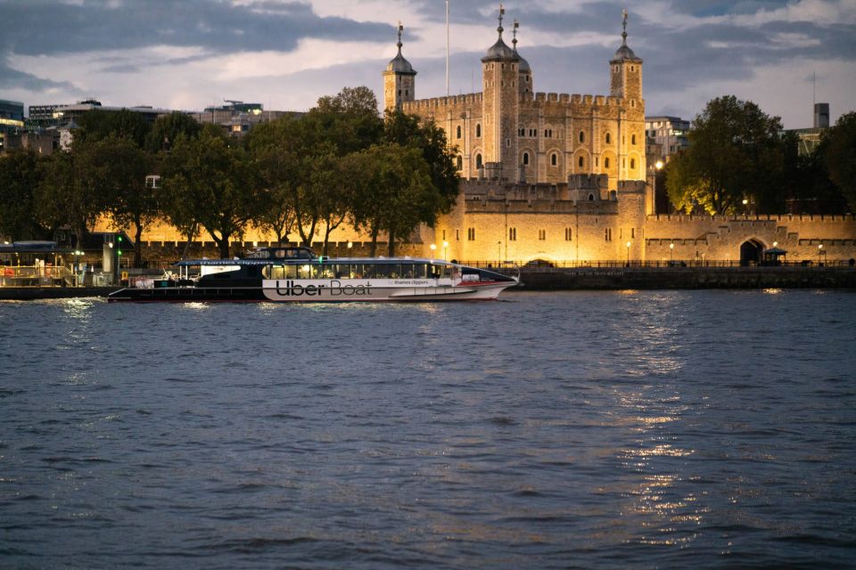 London: Uber Boat by Thames Clippers Single River Ticket - Accessibility