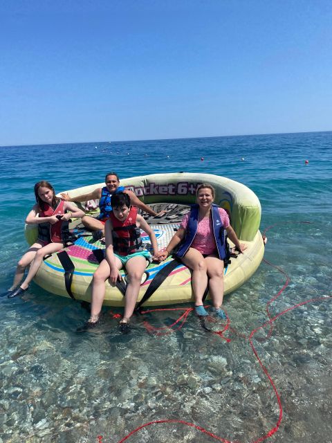 Rhodos : Crazy Sofa Watersports Adventure - Common questions