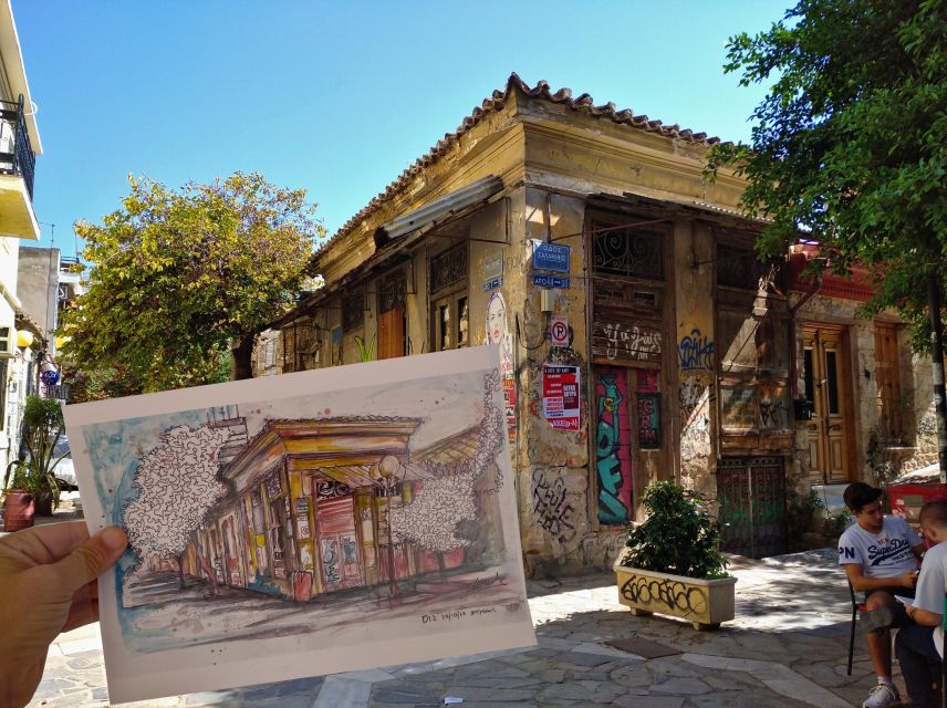 Outdoor Drawing Class in the Old Center of Athens - Last Words