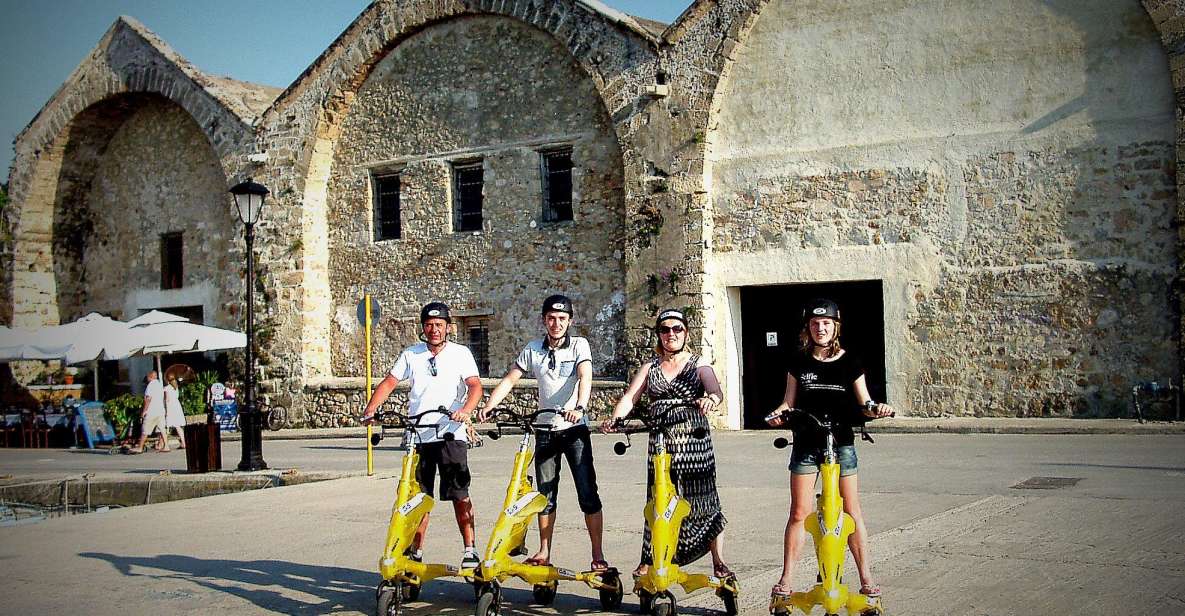 An Unexpected Journey: Chania Trikke City Tour - Key Points