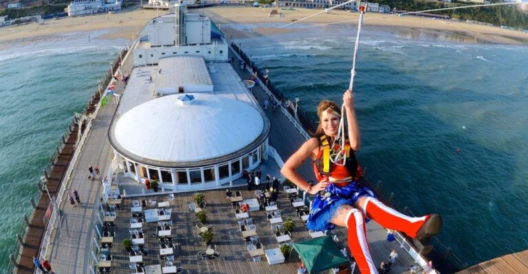 Bournemouth Pier: PierZip Entrance Ticket