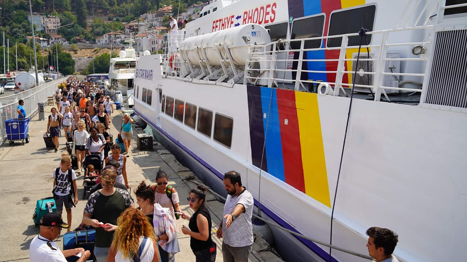 From Fethiye: Ferry Transfer to Rhodes - Trip Details