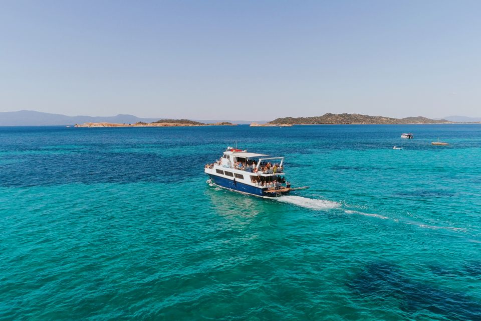 From Ouranoupolis: Two Islands Cruise With Lunch on Board - Key Points