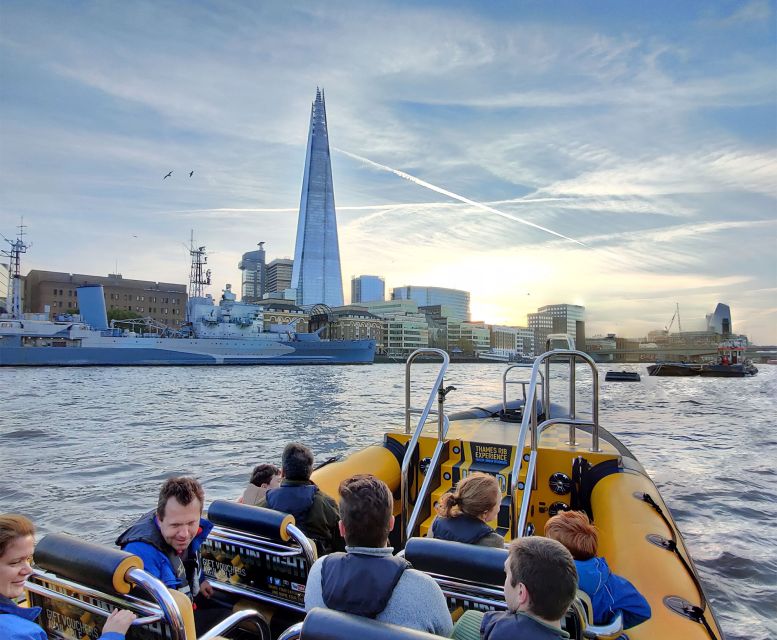 London: 40-Minute Ultimate Tower RIB Blast Speedboat Tour - Key Points