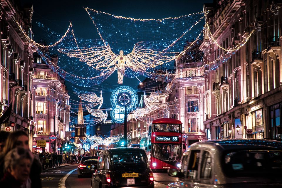 London Christmas Lights Tour by Vintage Bus Open Top - Experience Description