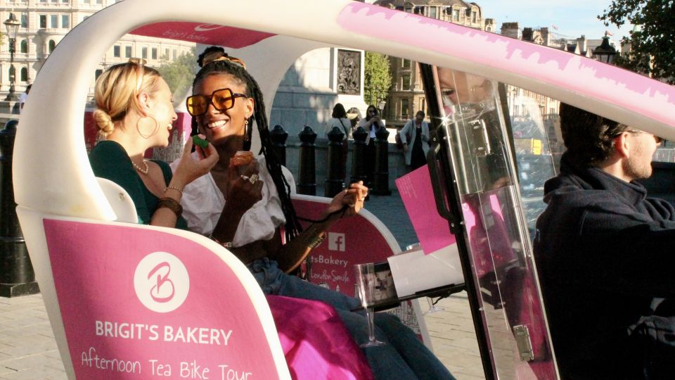 London: Pedicab Bike Tour With Afternoon Tea - Key Points