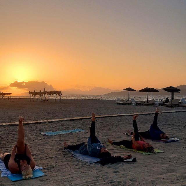 Sunset Pilates on Tigaki Beach - Key Points