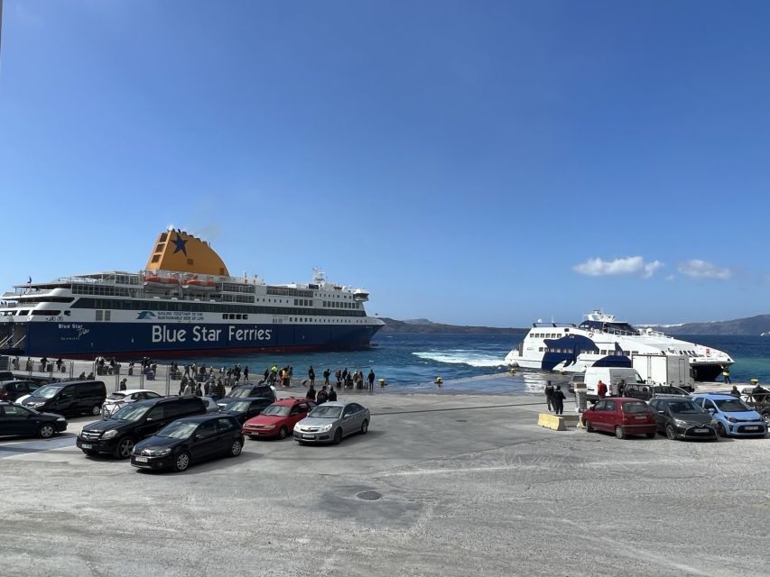 Transfer From Santorini Ferry Port to Airport (Jtr) - Key Points