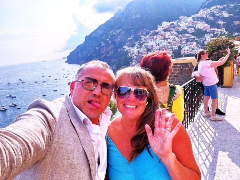 Amalficoast and Pompei Tour Day From Rome