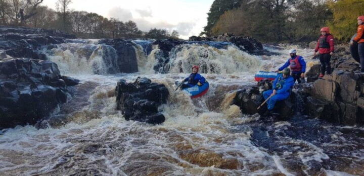 Bowlees: White Water Tubing