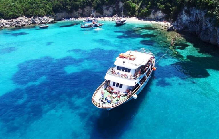 Corfu: Day Cruise to the Blue Lagoon With Visit to Syvota