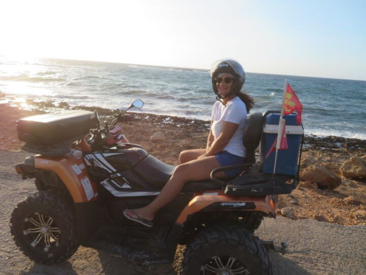 1 from hersonissos and malia sunset quad safari From Hersonissos and Malia: Sunset Quad Safari