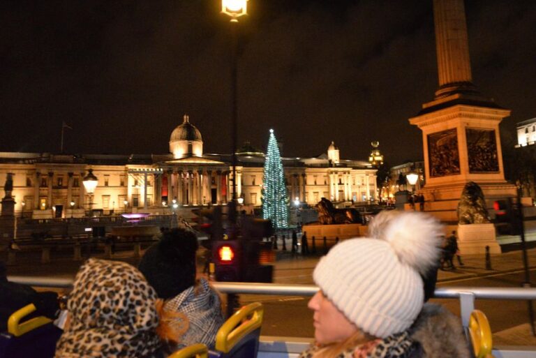 London: Winter Lights Open-Top Bus Tour With Guide