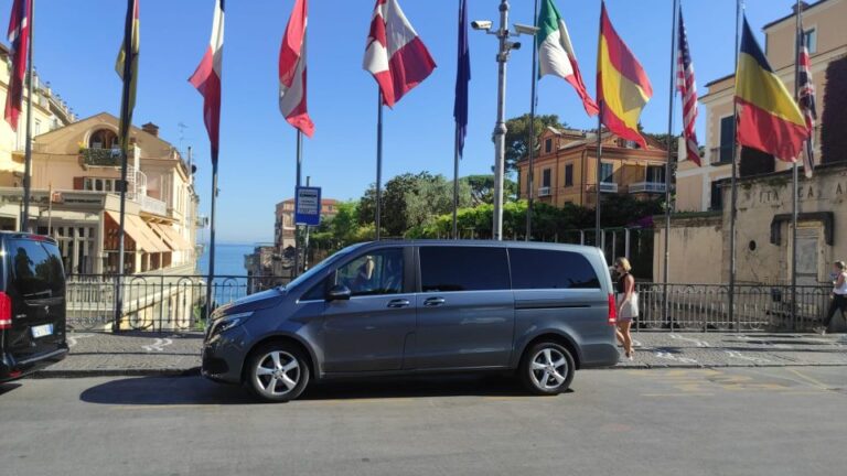 Naples Airport (Nap): Private One-Way Transfer From Sorrento