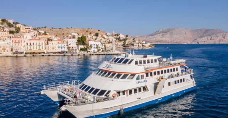 Rhodes Town: Symi Island Cruise at Noon With Free Time