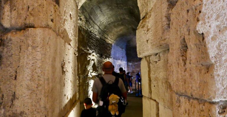 Rome: Colosseum Underground & Arena Guided Tour