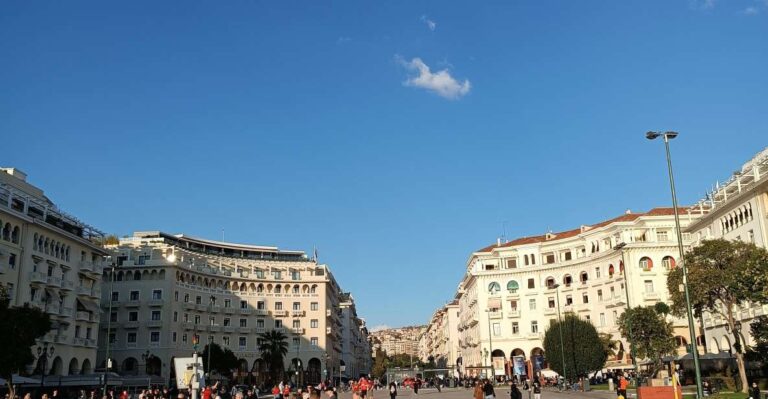 Thessaloniki : Private Welcome Walking Tour With a Local