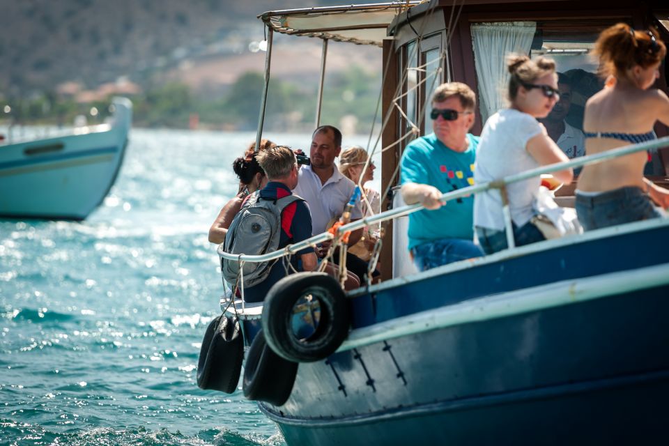 Heraklion: Spinalonga, Agios Nikolaos, Elounda, All Inn Boat & BBQ - Highlights