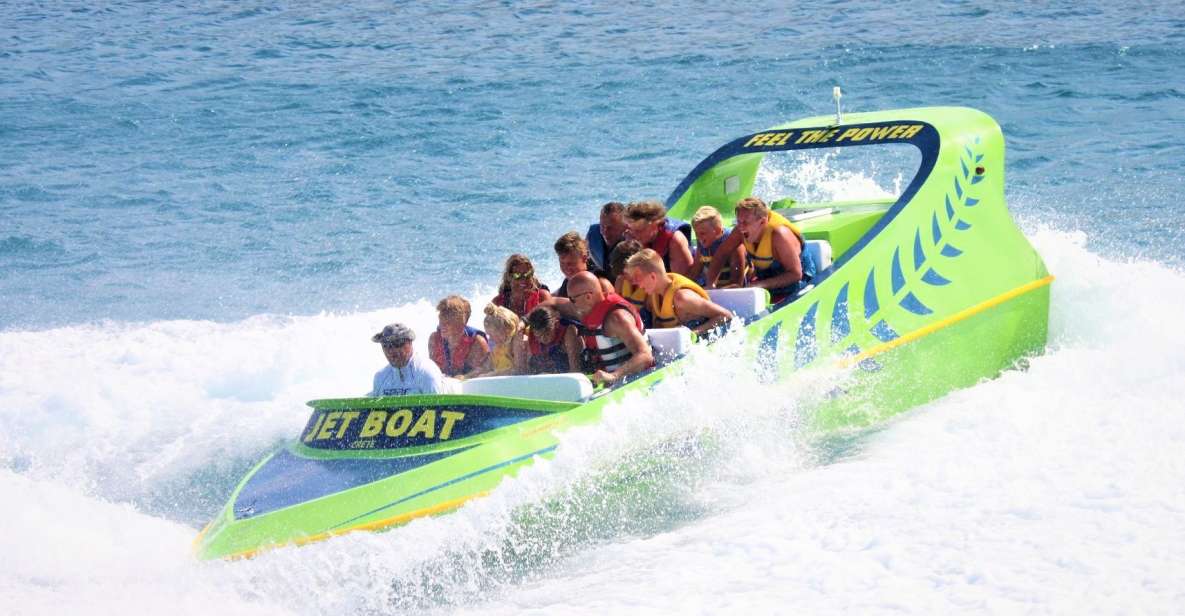 Hersonissos: Jet Boat Tour With Snorkeling - Activity Highlights