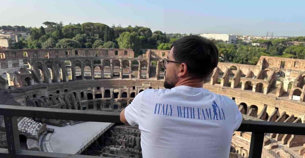 Rome: Colosseum Exclusive Belvedere Private Tour - Tour Experience