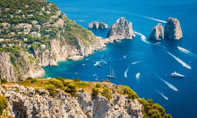 From Naples: Capri Boat Tour With Island Stop and Snorkeling - Meeting Point