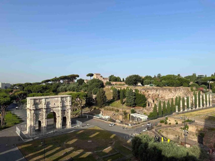 Rome: Colosseum Exclusive Belvedere Private Tour - Itinerary