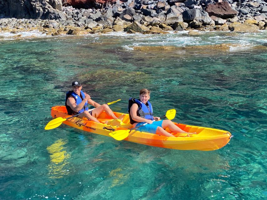 Santorini:Explore the Black Beach by Kayak - Participant Limit