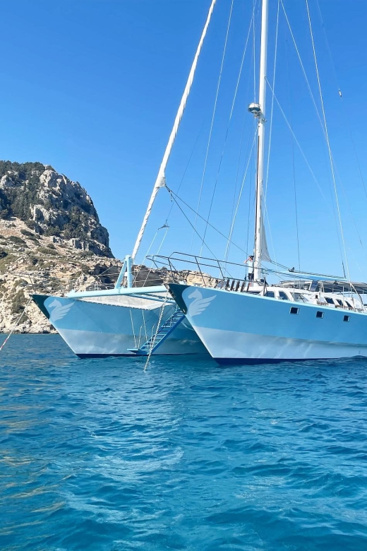 Rhodes: Catamaran Cruise With Snacks, Wine & Sunset Viewing - Additional Information