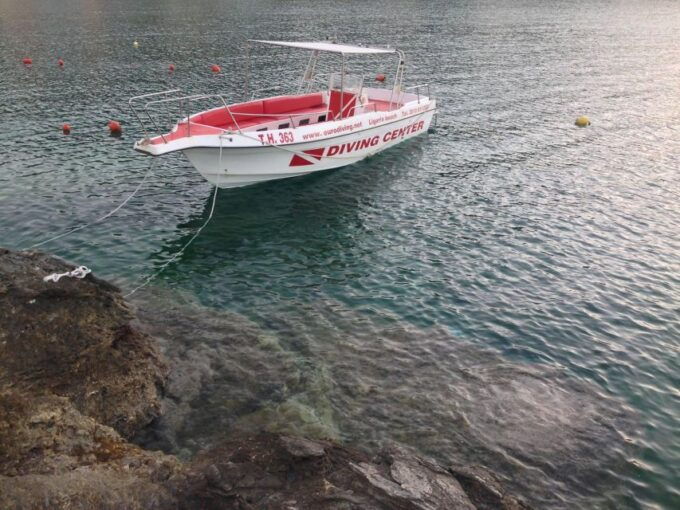 Snorkeling Trip With Motor Boat Around Agia Pelagia - Safety Equipment Provided