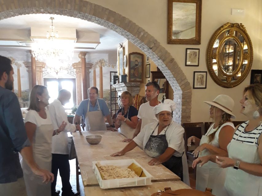 Rome: Private Wine Tour and Pasta Making Class in a Winery - Itinerary Overview