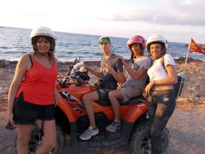 From Hersonissos and Malia: Sunset Quad Safari - Activity Details