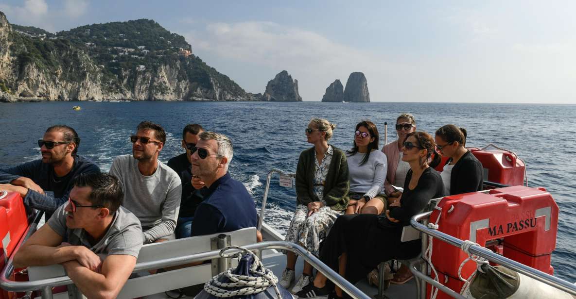 From Rome: Capri and Anacapri Guided Tour and Island Cruise - Key Points