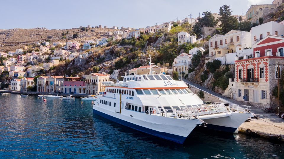 Rhodes Town: Symi Island Cruise at Noon With Free Time - Key Points