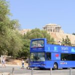 1 athens blue hop on hop off bus and acropolis museum ticket Athens: Blue Hop-On Hop-Off Bus and Acropolis Museum Ticket