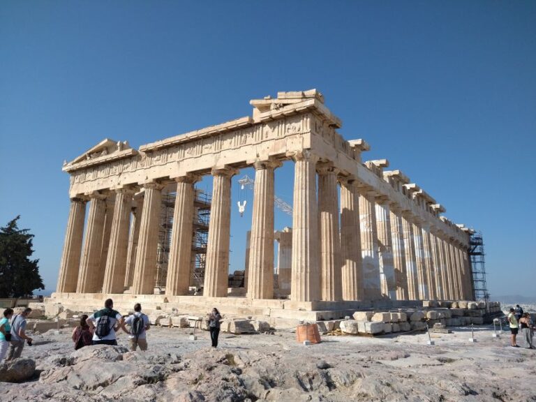 Athens: Die Geführte Wanderung Durch Die Akropolis Auf Deutsch