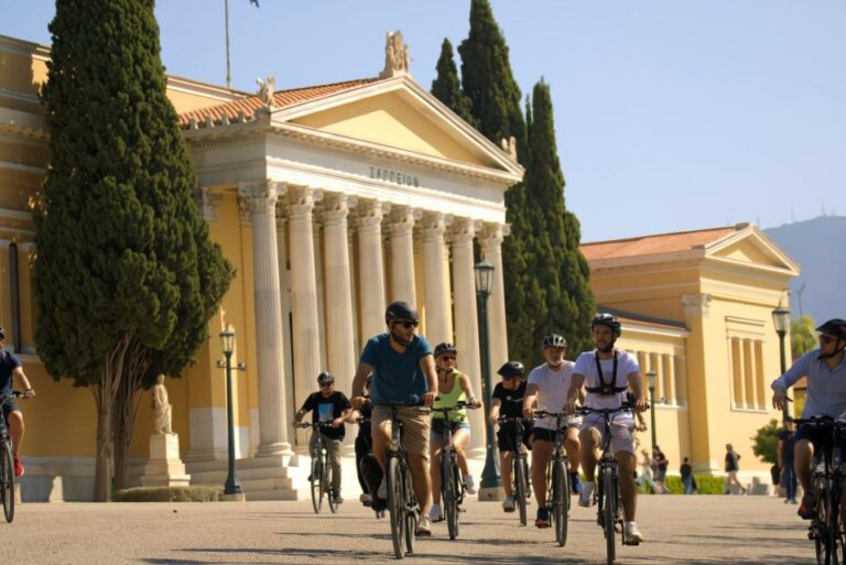 Athens: Electric Bike Tour With Optional Acropolis Tour