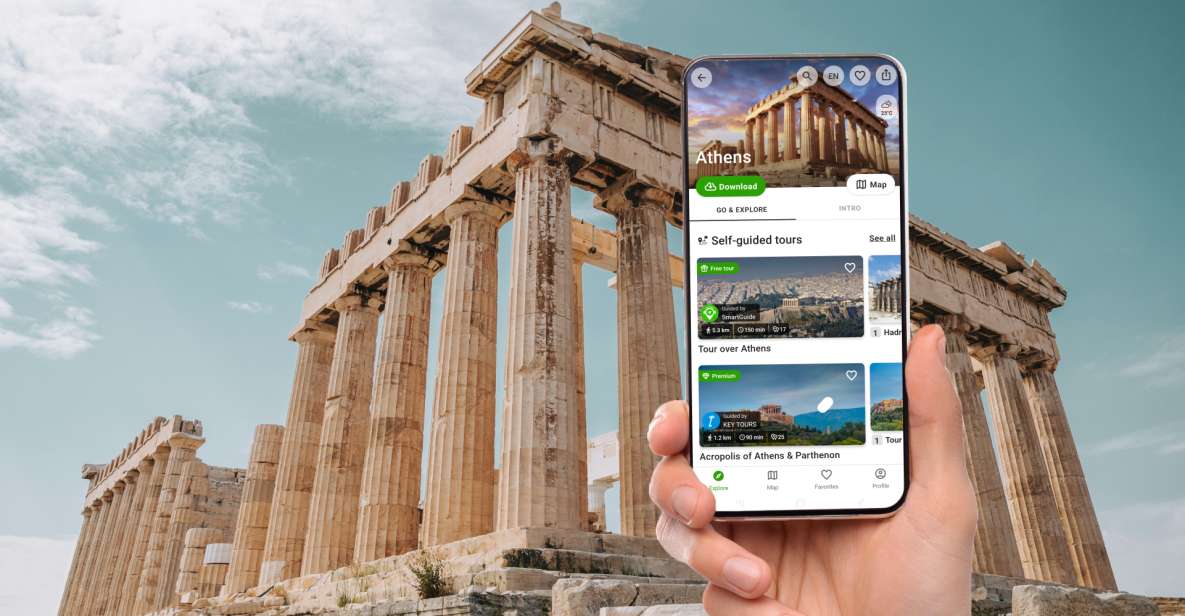 1 athens self guided audio tours with smartguide in english Athens: Self-Guided Audio Tours With Smartguide in English