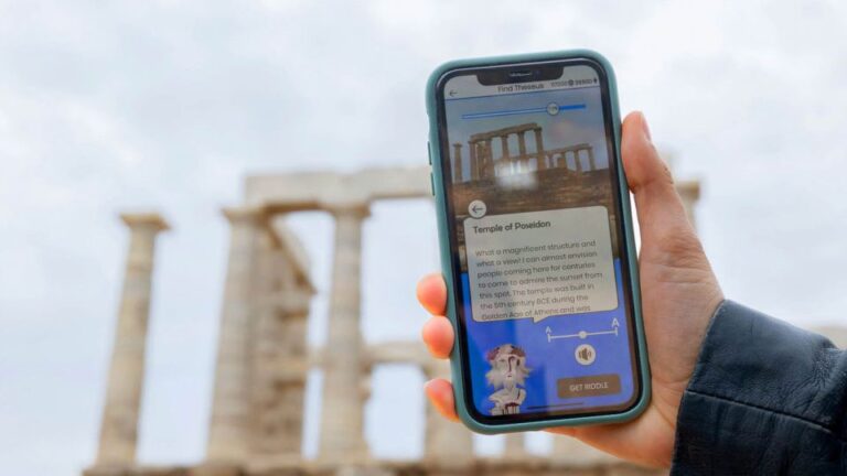 Athens: Sounio Self-Guided Treasure Hunt & Tour