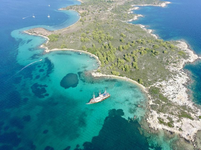 1 chalkidiki blue lagoon cruise on a pirates boat Chalkidiki: Blue Lagoon Cruise on a Pirates Boat