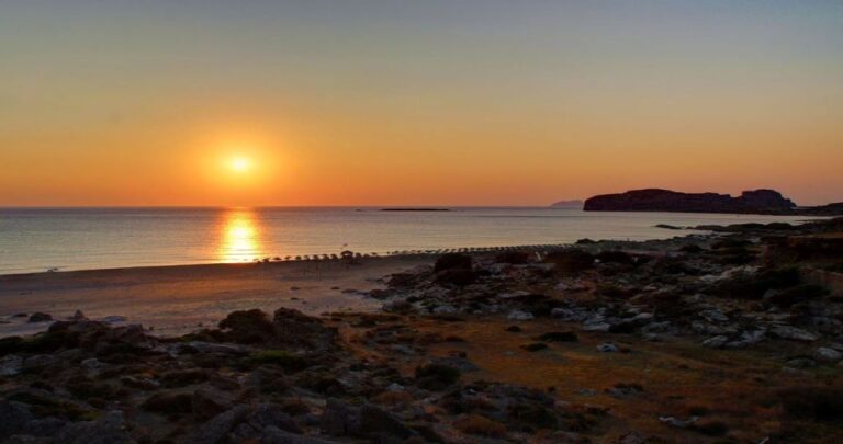 Chania: Falassarna Beach Sunset Trip With Transfer