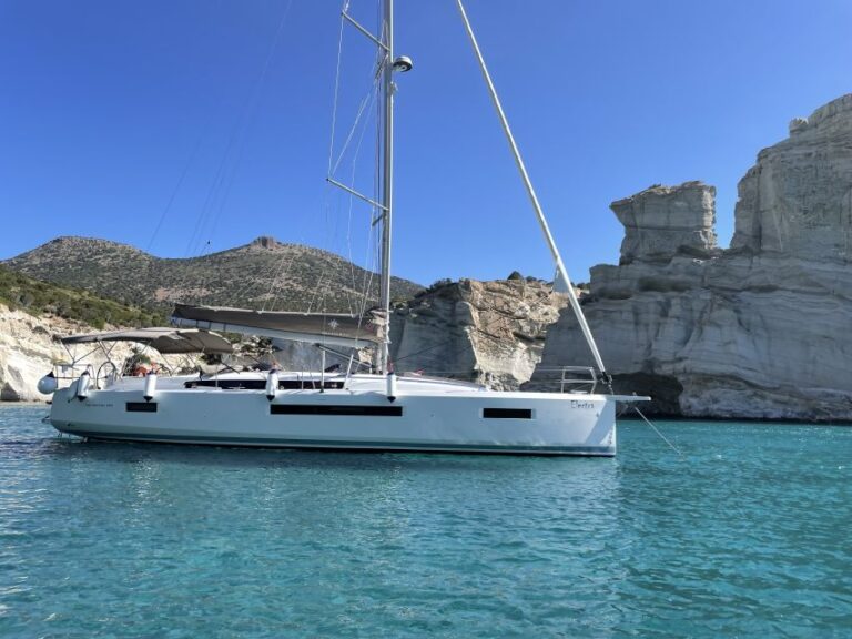 Chania Old Port: Private Sailing Cruise With Sunset Viewing