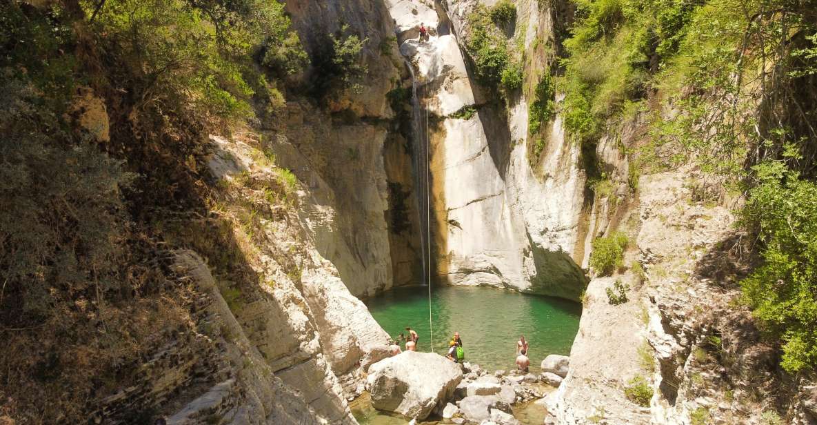 1 from athens manikia gorge canyoning From Athens: Manikia Gorge Canyoning