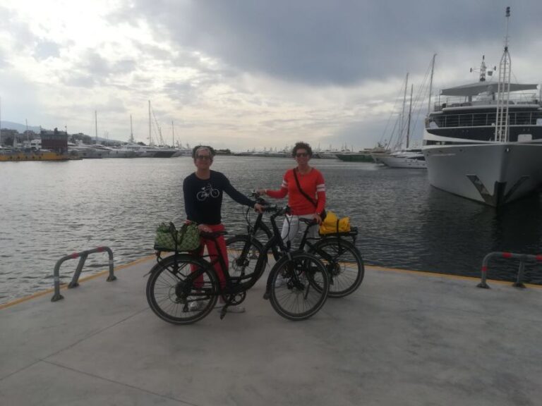 From Athens: Seaside Tour With Electric Bike