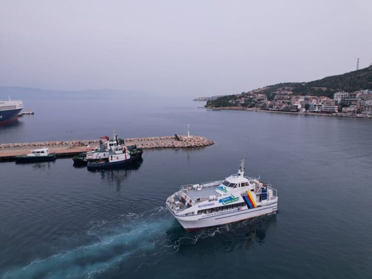 From Cesme: Ferry Transfer to Chios