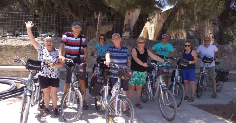 From Rethymno: Guided E-Bike Tour to Myli Gorge With Lunch