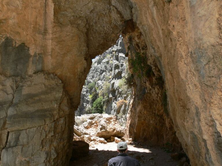 From Rethymno: Imbros Gorge & Libyan Guided Sea Tour