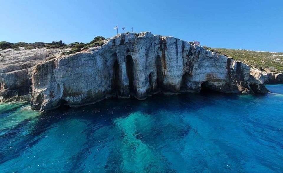 1 from zakynthos 1 hour visit to the blue caves From Zakynthos: 1-Hour Visit to the Blue Caves