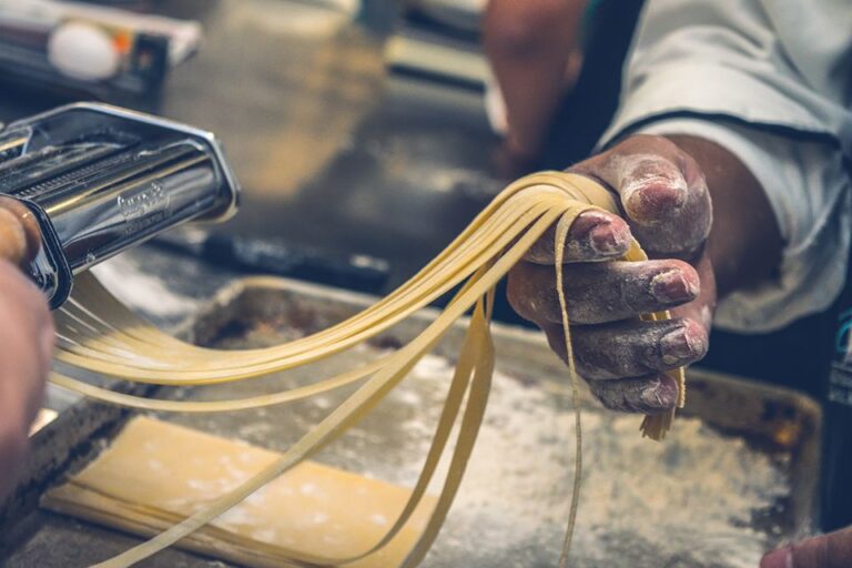 Hands-on Pasta Making Cooking Class and Wine Tasting