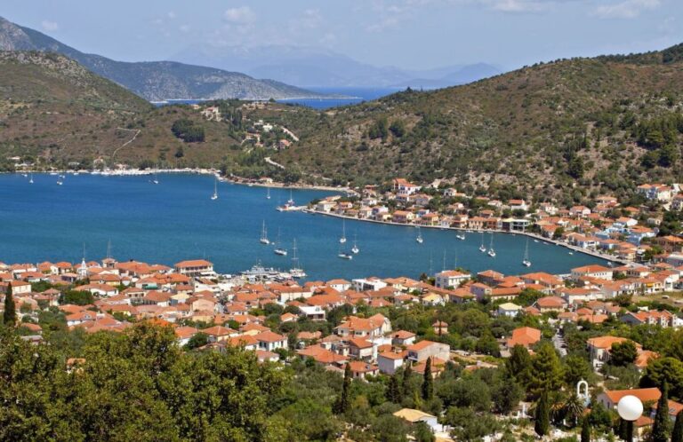 Kefalonia: Ithaca Cruise With Vathy and Swim Stops