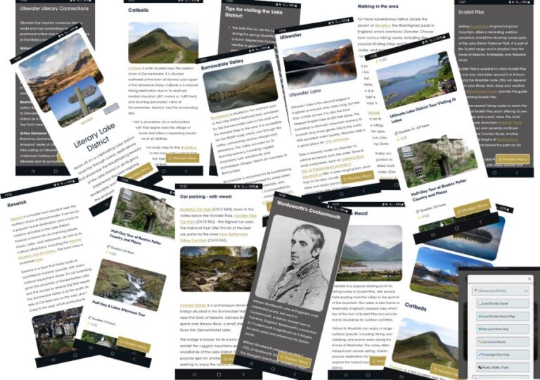 Literary Lake District (Interactive Guidebook)